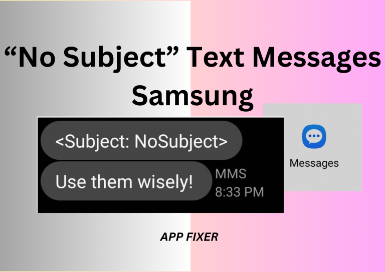 No Subject Text Messages Samsung.